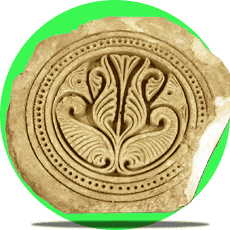 کاشی های باستانی شهر تاریخی سیمره 